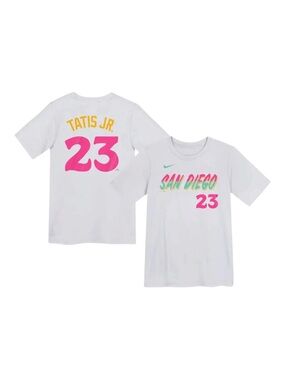 Nike San Diego Padres City Connect Fernando Tatis Jr. #23 T-Shirt [Size: 4T]